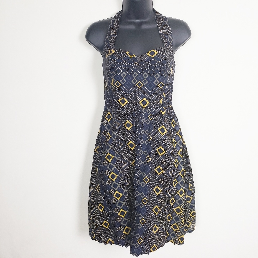 EDME & ESYLLTE Anthropologie halter dress